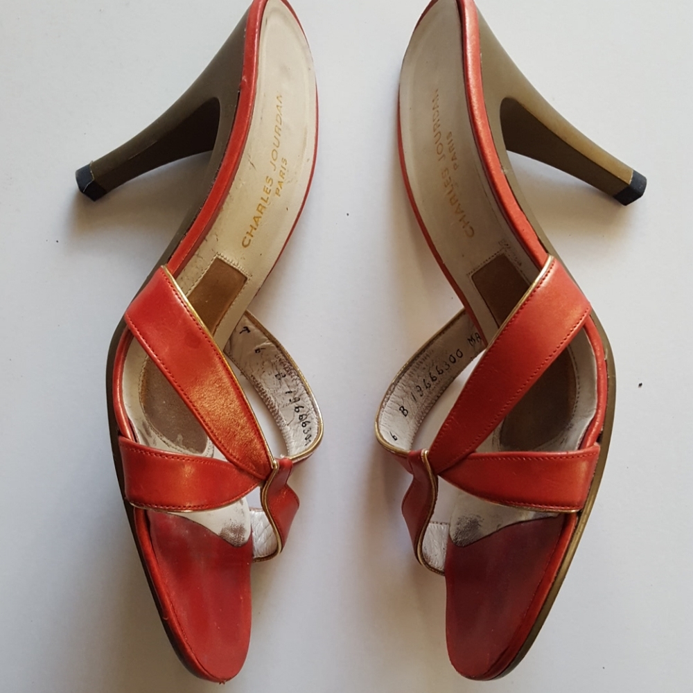 Charles Jourdan VINTAGE heels GUC SZ 6